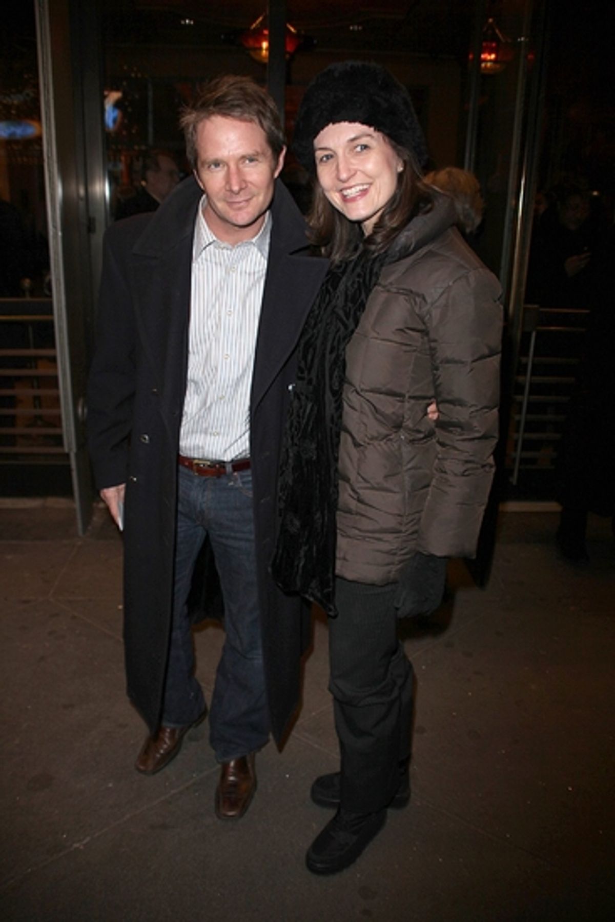 Peter Benson with guest

 at 