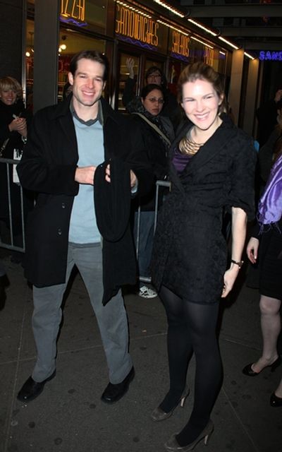 Lily Rabe and Kieran Campion

 Photo
