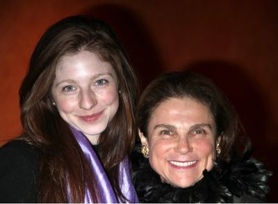 Tovah Feldshuh with her daughter

 Photo