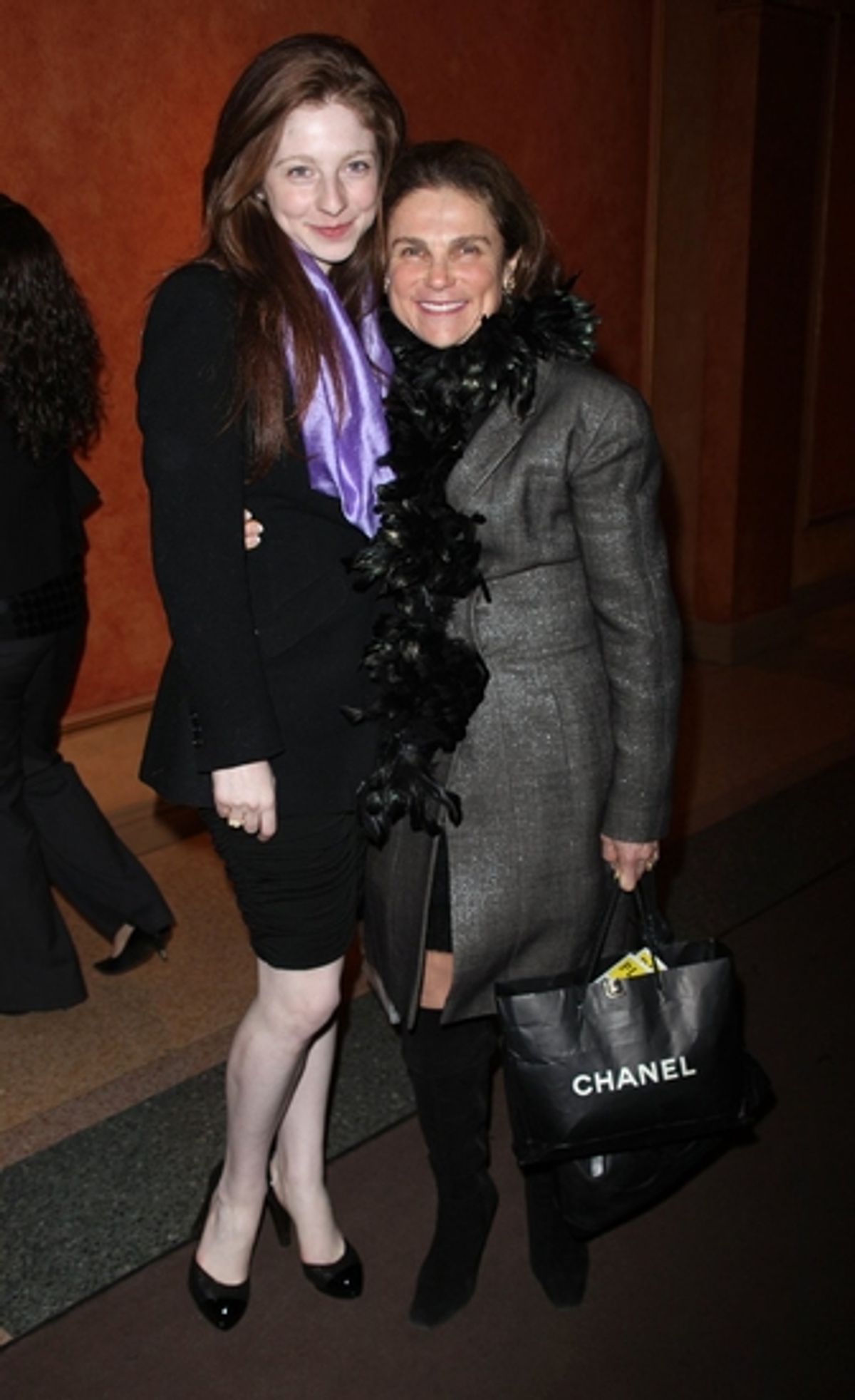 Tovah Feldshuh with her daughter

 at 