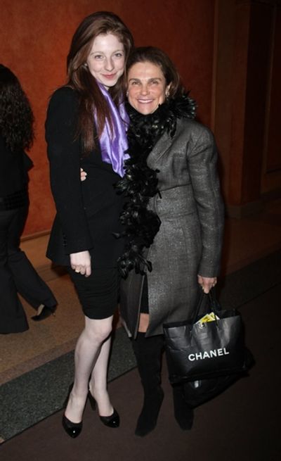 Tovah Feldshuh with her daughter

 Photo