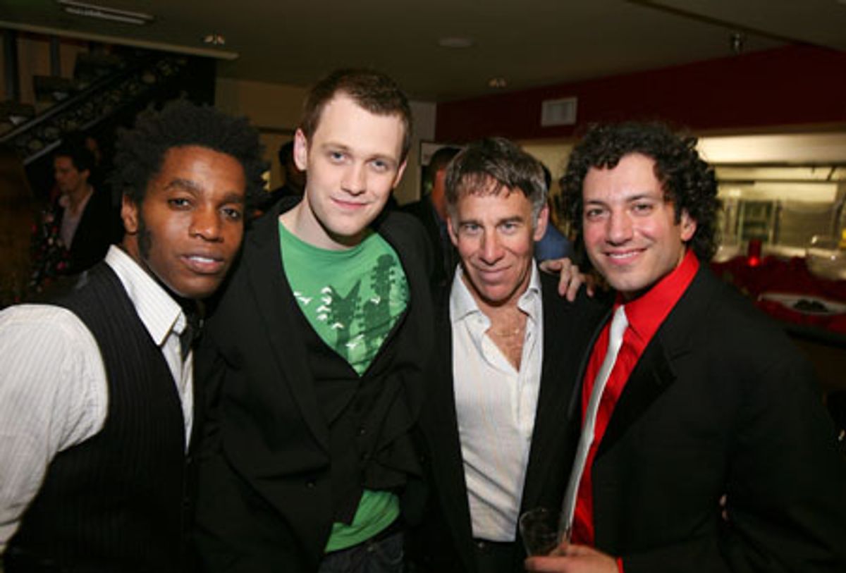 Ty Taylor, Michael Arden, Stephen Schwartz and Tyrone Giordano

 at 