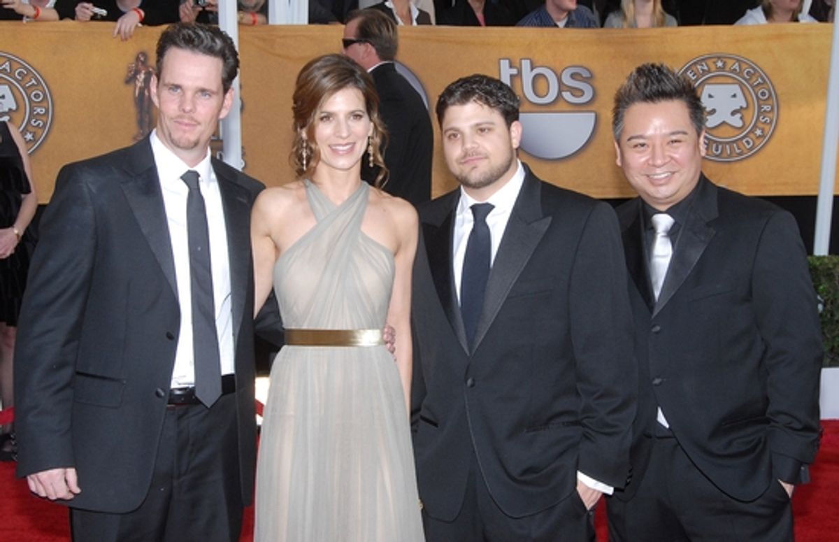 Kevin Dillon, Perrey Reeves, Jerry Ferrara, and Rex Lee

 at 