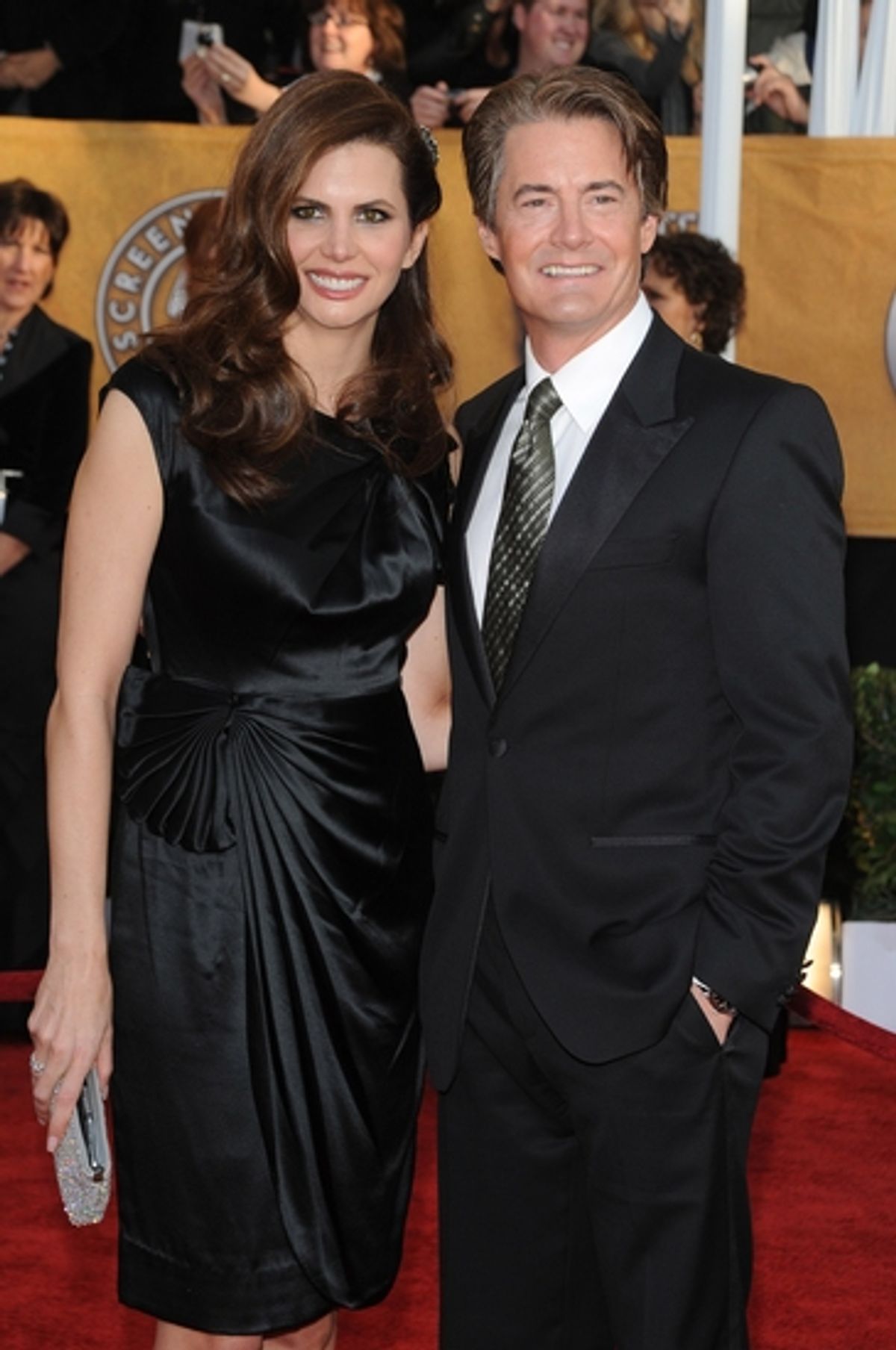 Desiree Gruber and Kyle MacLachlan

 at 