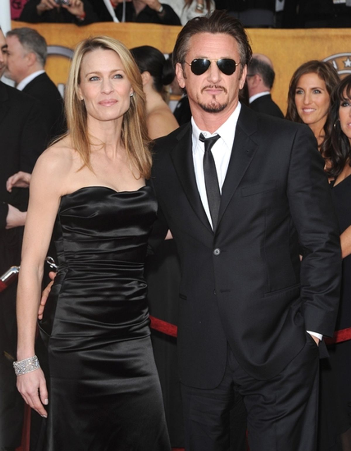 Robin Wright Penn and Sean Penn

 at 