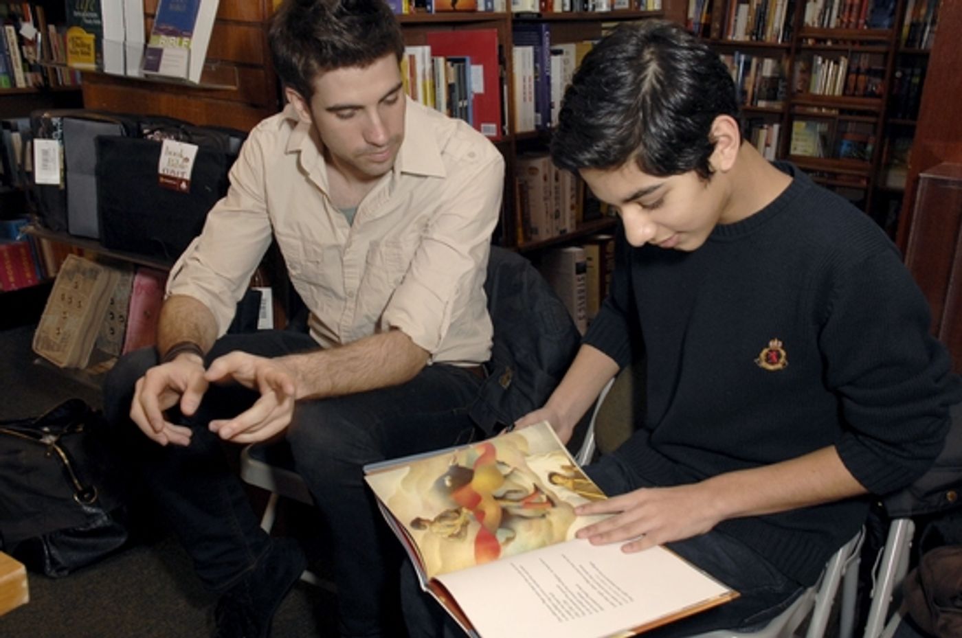 Photo Coverage: Mark Indelicato Reads 'Jose! Born to Dance' at B&N  Image