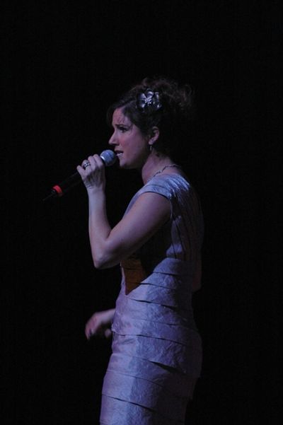 Stephanie J. Block starts the show Photo