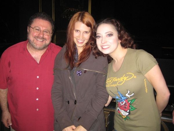Phantom Larry Wayne Morbitt with Mad Men Julie McNiven and Phantom cast member Briann Photo
