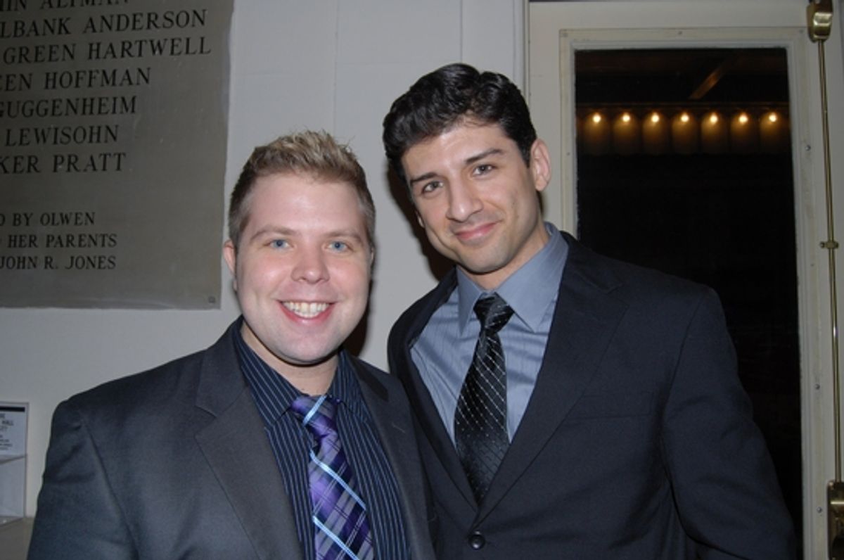 Brandon Cutrell and Tony Yazbeck at 