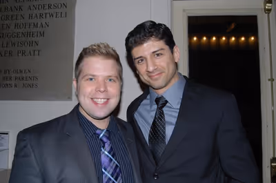 Brandon Cutrell and Tony Yazbeck Photo
