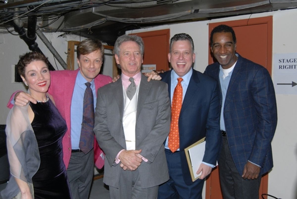 Christine Andreas, Jim Caruso, Larry Gatlin, Billy Stritch, Norm Lewis at 