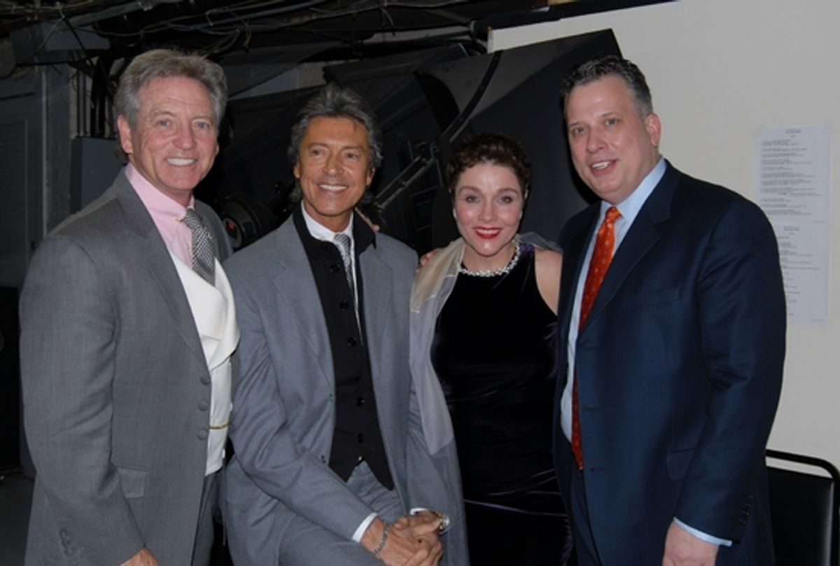 Larry Gatlin, Tommy Tune, Christine Andreas, Billy Stritch at 