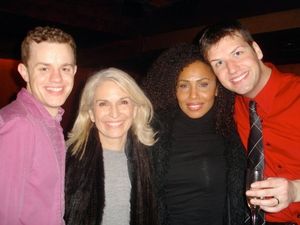 Michael Duling, Catherine Russell, Maya Days and Tom D'Angora

 Photo