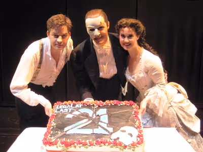 Tim Martin Gleason, Howard McGillin and Elizabeth Loyacano Photo