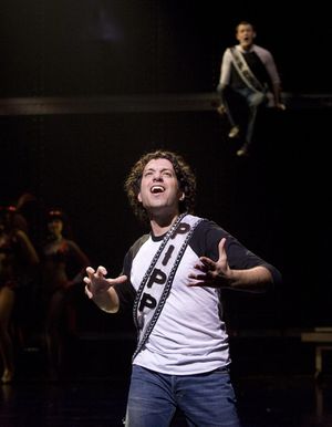 Tyrone Giordano and Michael Arden (background) Photo