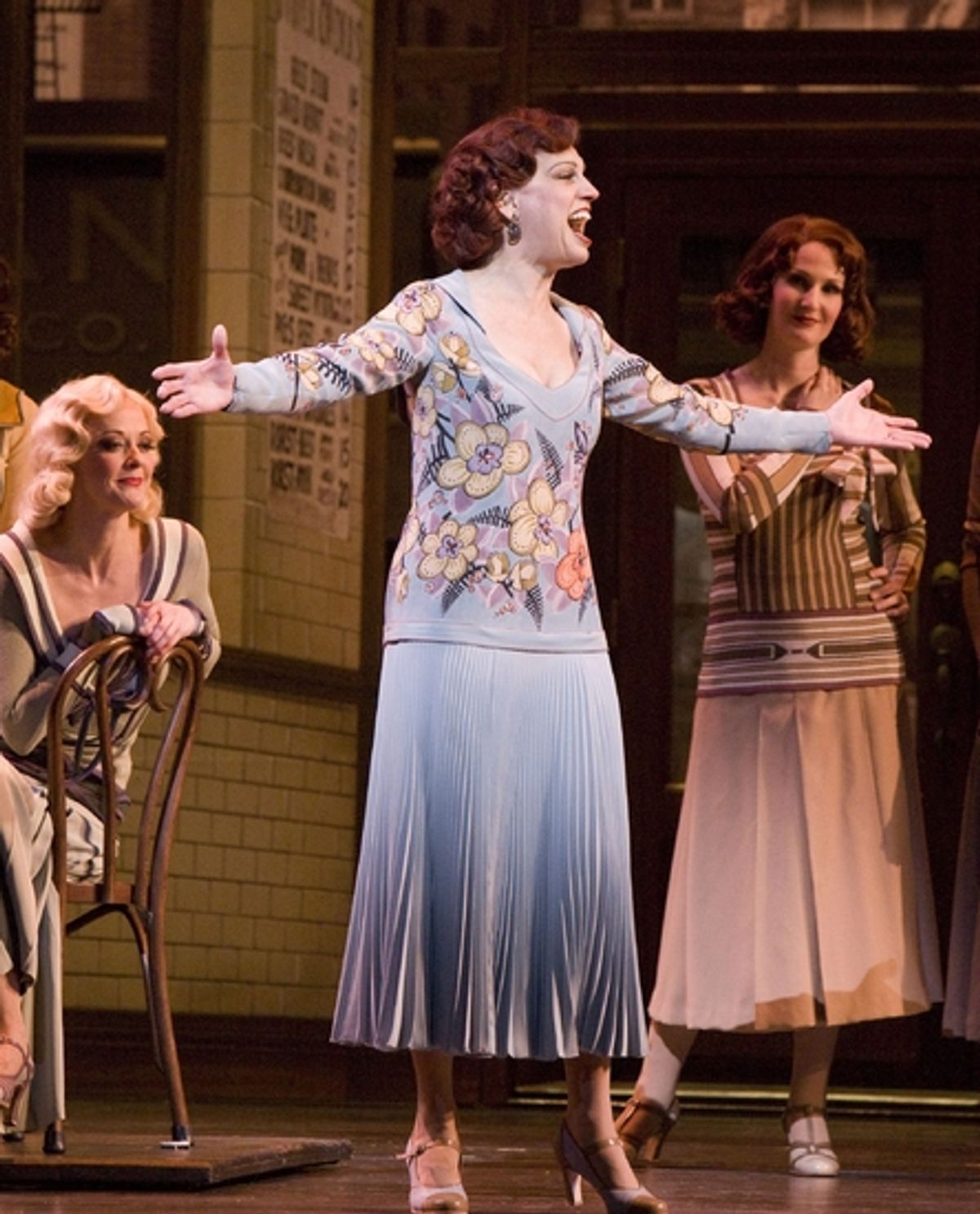 Angie Schworer, Beth Leavel and Jennifer Werner at 