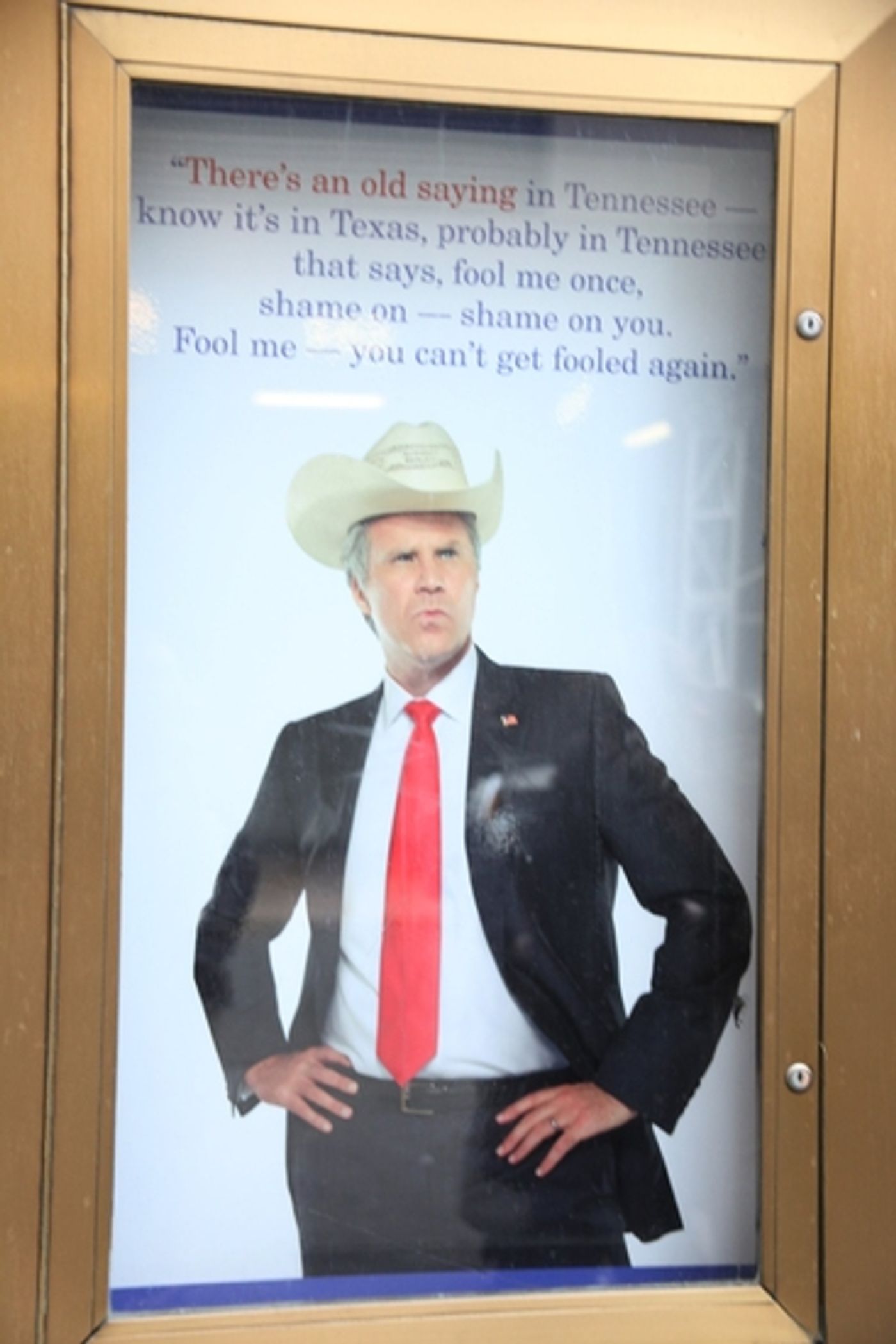 Photo Coverage: 'You're Welcome America' at the Cort Marquee Photo Coverage: 'You're Welcome America' at the Cort Marquee Image