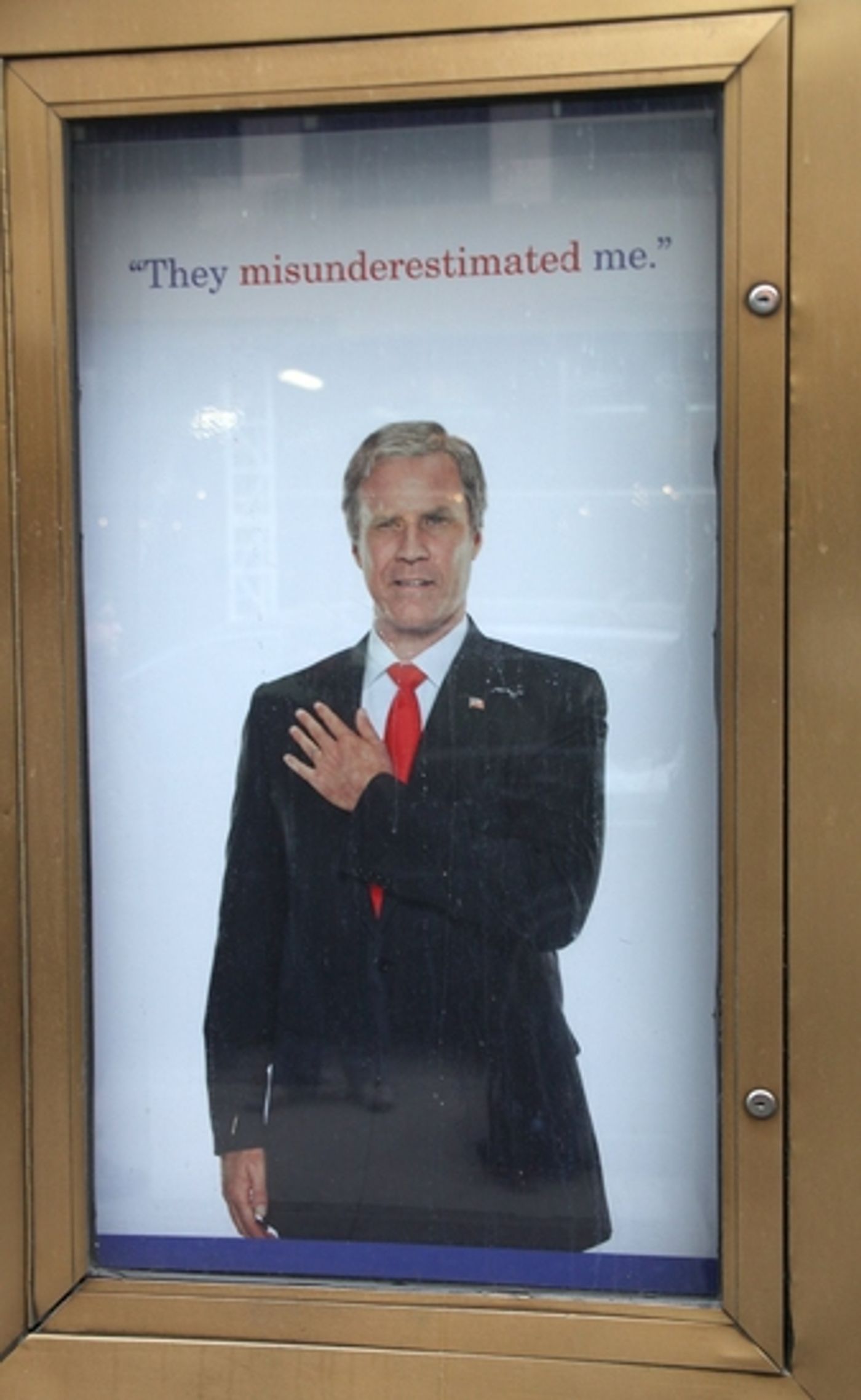 Photo Coverage: 'You're Welcome America' at the Cort Marquee Photo Coverage: 'You're Welcome America' at the Cort Marquee Image