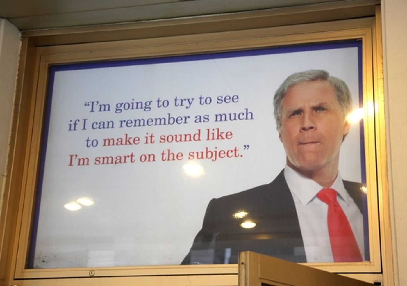 Photo Coverage: 'You're Welcome America' at the Cort Marquee Photo Coverage: 'You're Welcome America' at the Cort Marquee Image