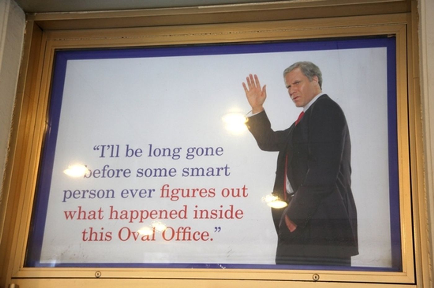 Photo Coverage: 'You're Welcome America' at the Cort Marquee Photo Coverage: 'You're Welcome America' at the Cort Marquee Image