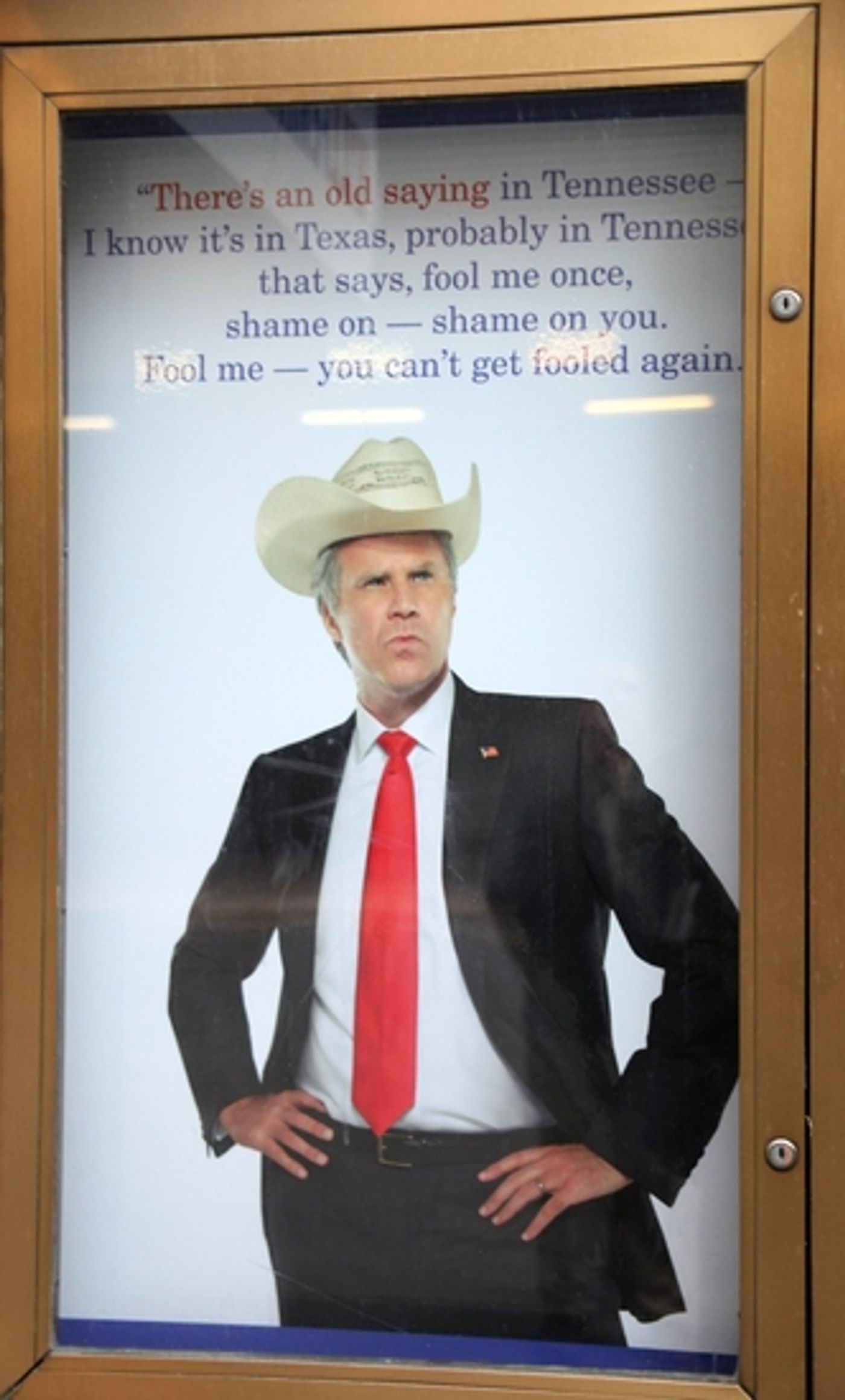 Photo Coverage: 'You're Welcome America' at the Cort Marquee Photo Coverage: 'You're Welcome America' at the Cort Marquee Image