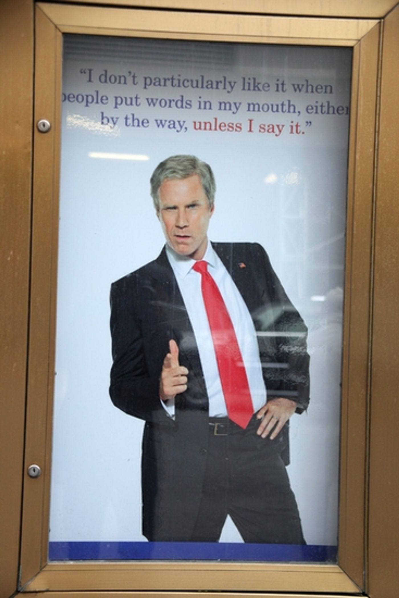 Photo Coverage: 'You're Welcome America' at the Cort Marquee Photo Coverage: 'You're Welcome America' at the Cort Marquee Image