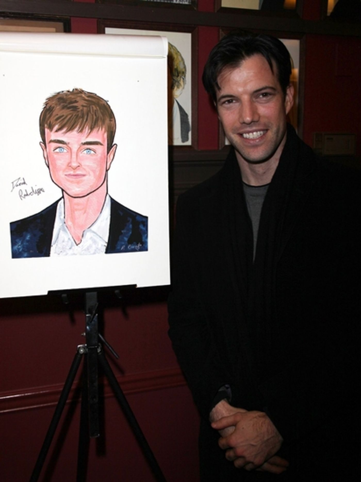 Photo Coverage: EQUUS Star Daniel Radcliffe's Caricature Unveiled at Sardi's  Image