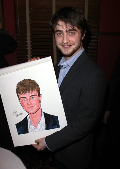 Photo Coverage: EQUUS Star Daniel Radcliffe's Caricature Unveiled at Sardi's — photo 21 of 31
