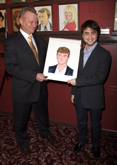Max Klimavicius and Daniel Radcliffe Photo