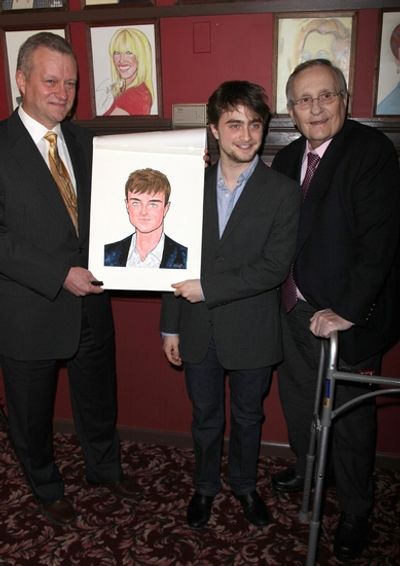 Max Klimavicius, Daniel Radcliffe and Philip J. Smith

 Photo