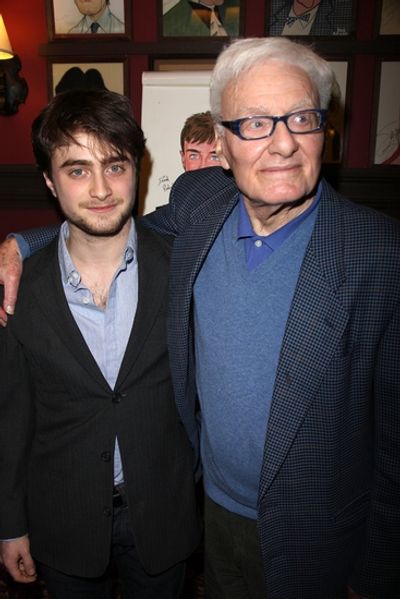 Daniel Radcliffe and Peter Shaffer

 Photo