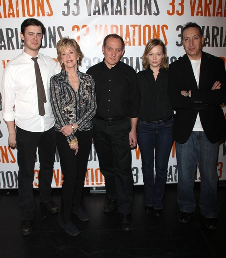 Photo Coverage: 33 VARIATIONS Meets the Press! Image