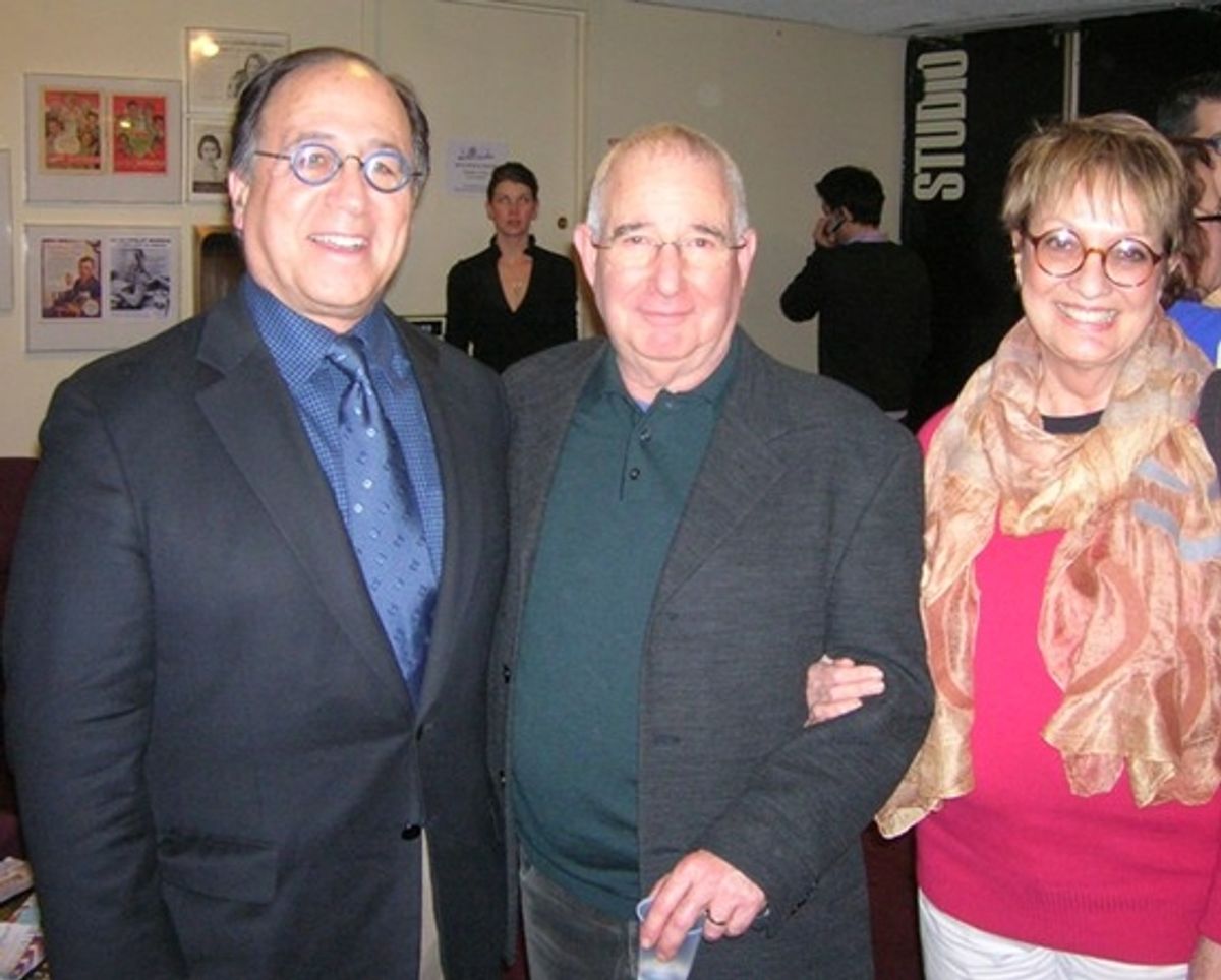 Leonard Majzlin, Michael Tucker and Carol Hall at 