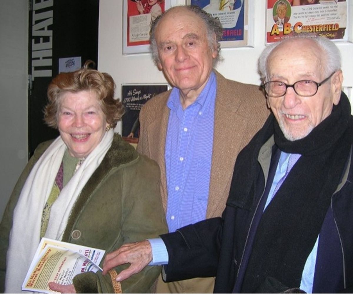 Anne Jackson, Bob Dishy and Eli Wallach at 