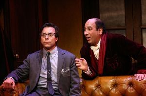 Larry Raben as Leo Bloom and Michael Kostroff as Max Bialystock @ BroadwayWorld Larry Raben as Leo Bloom and Michael Kostroff as Max Bialystock Photo