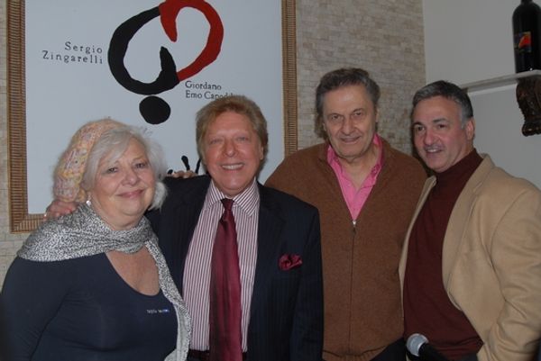 Renee Taylor, Robert R. Blume, Joseph Bologna, Joseph Callari (Assoc. Producer Drama  Photo