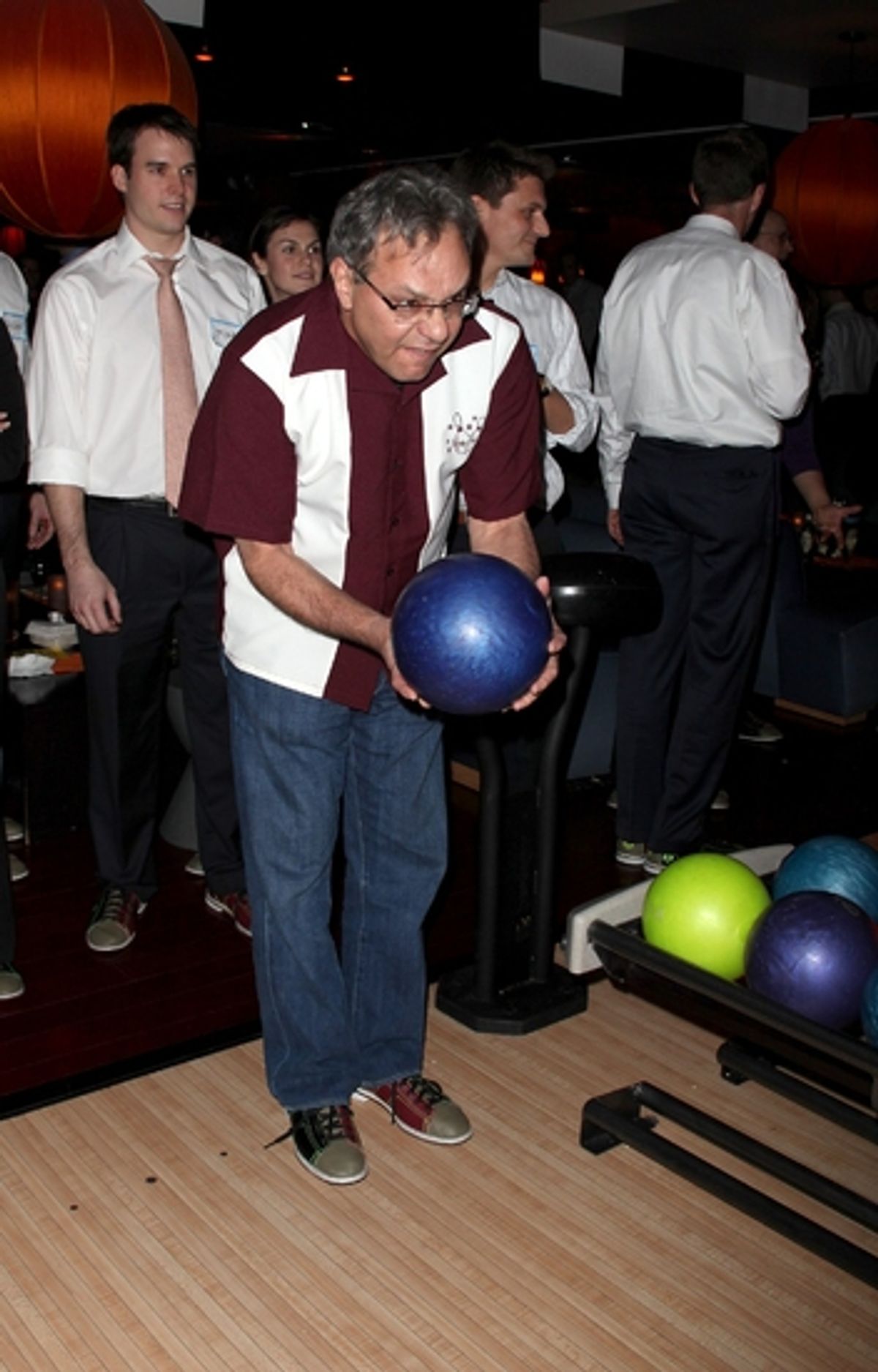 Lewis Black at Second Stage Theatre's 2009 All-Star Bowling Classic