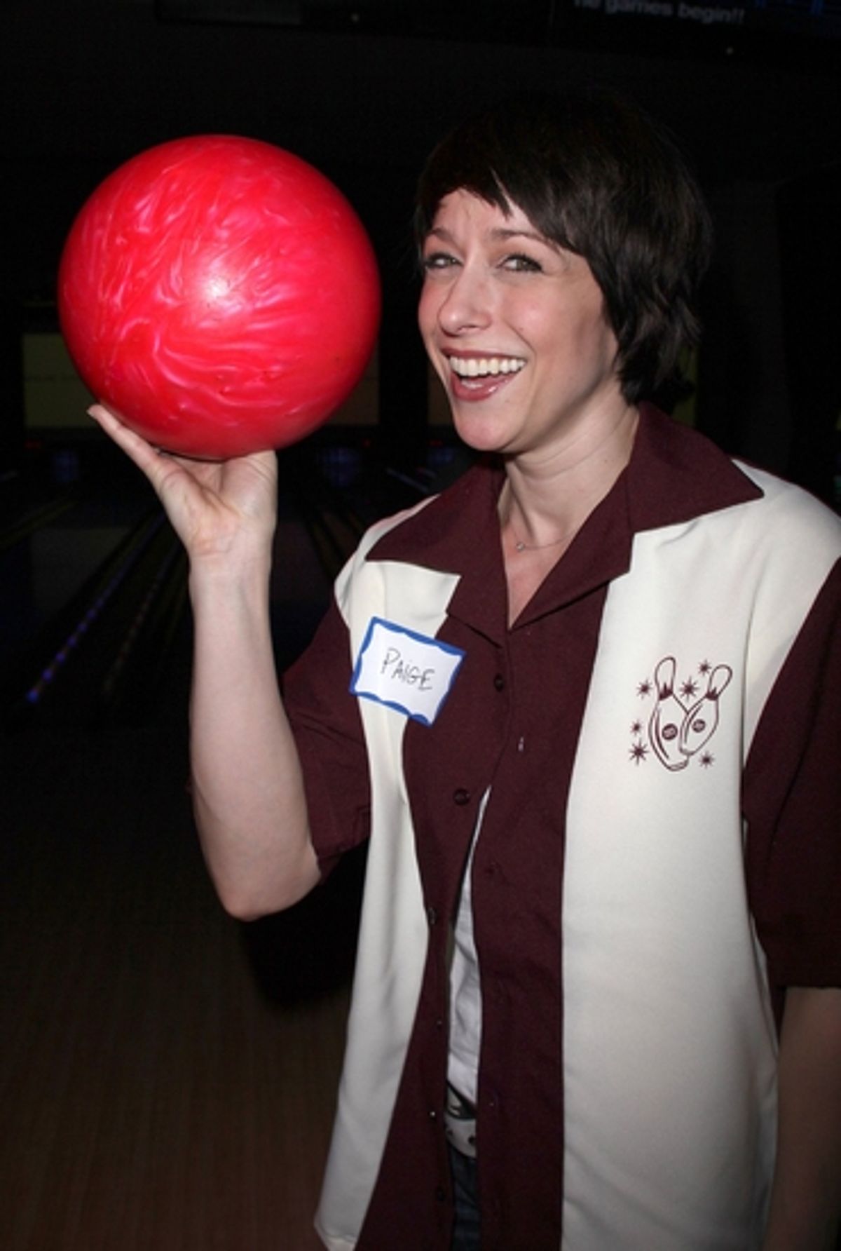 Paige Davis at Second Stage Theatre's 2009 All-Star Bowling Classic