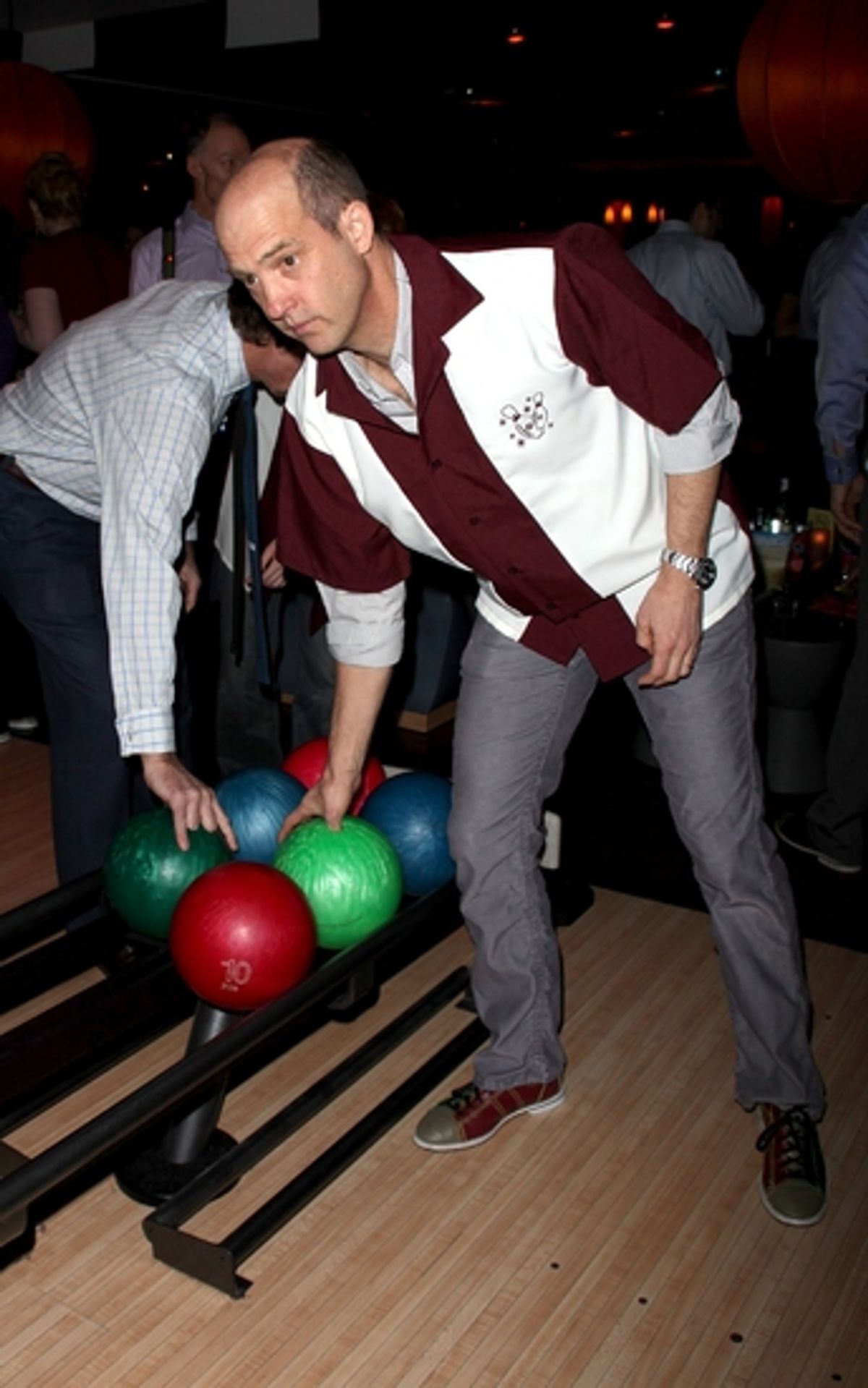 Anthony Edwards at Second Stage Theatre's 2009 All-Star Bowling Classic