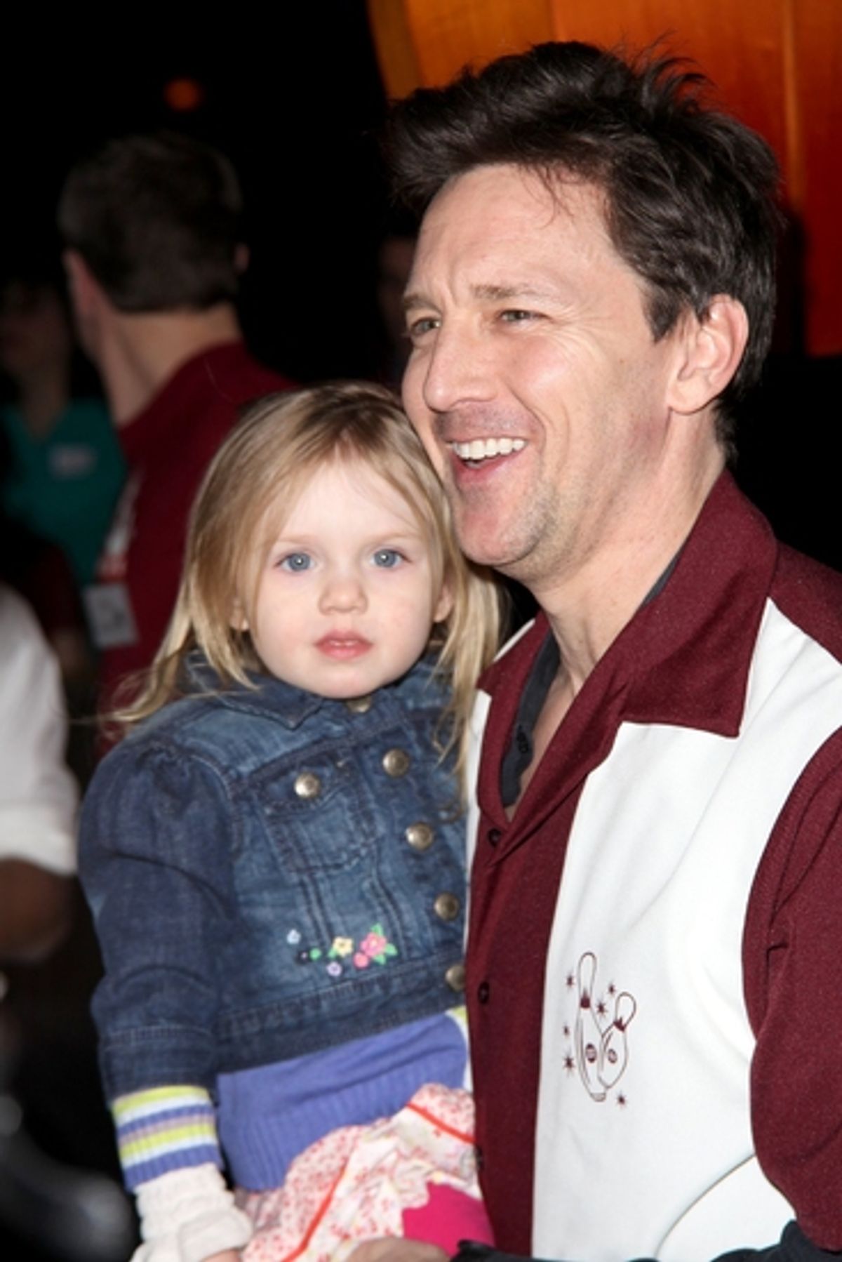 Andrew McCarthy with daughter

 at 