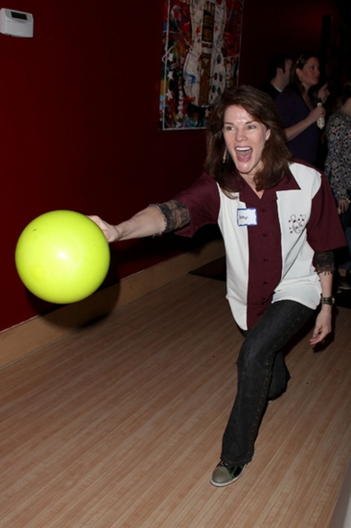 Carolyn McCormick at Second Stage Theatre's 2009 All-Star Bowling Classic