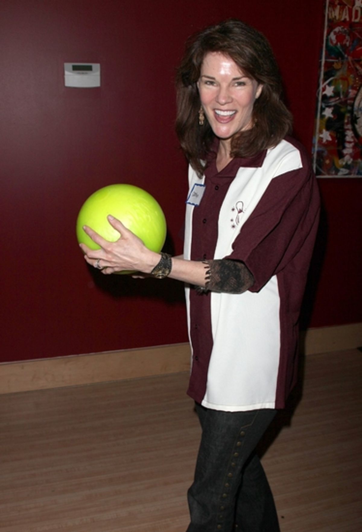 Carolyn McCormick at Second Stage Theatre's 2009 All-Star Bowling Classic