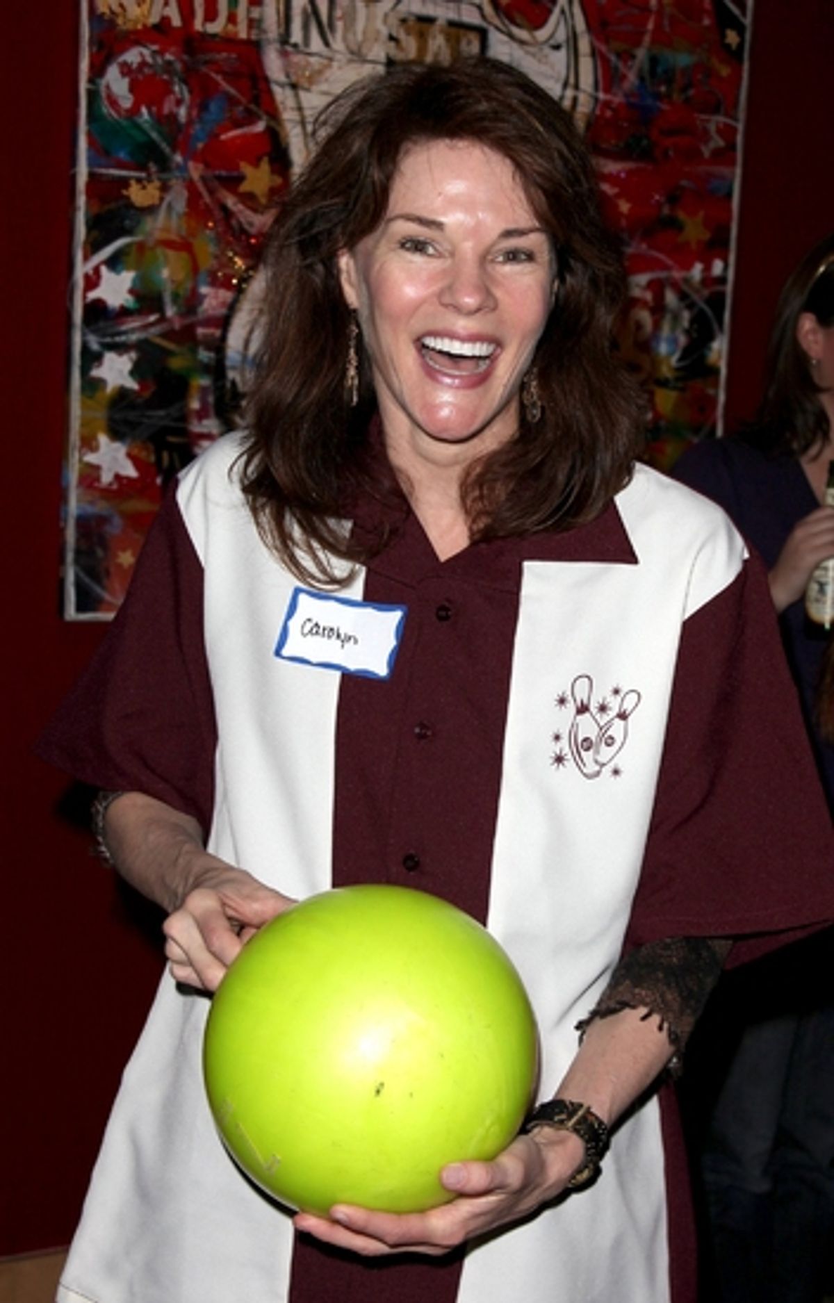 Carolyn McCormick at Second Stage Theatre's 2009 All-Star Bowling Classic