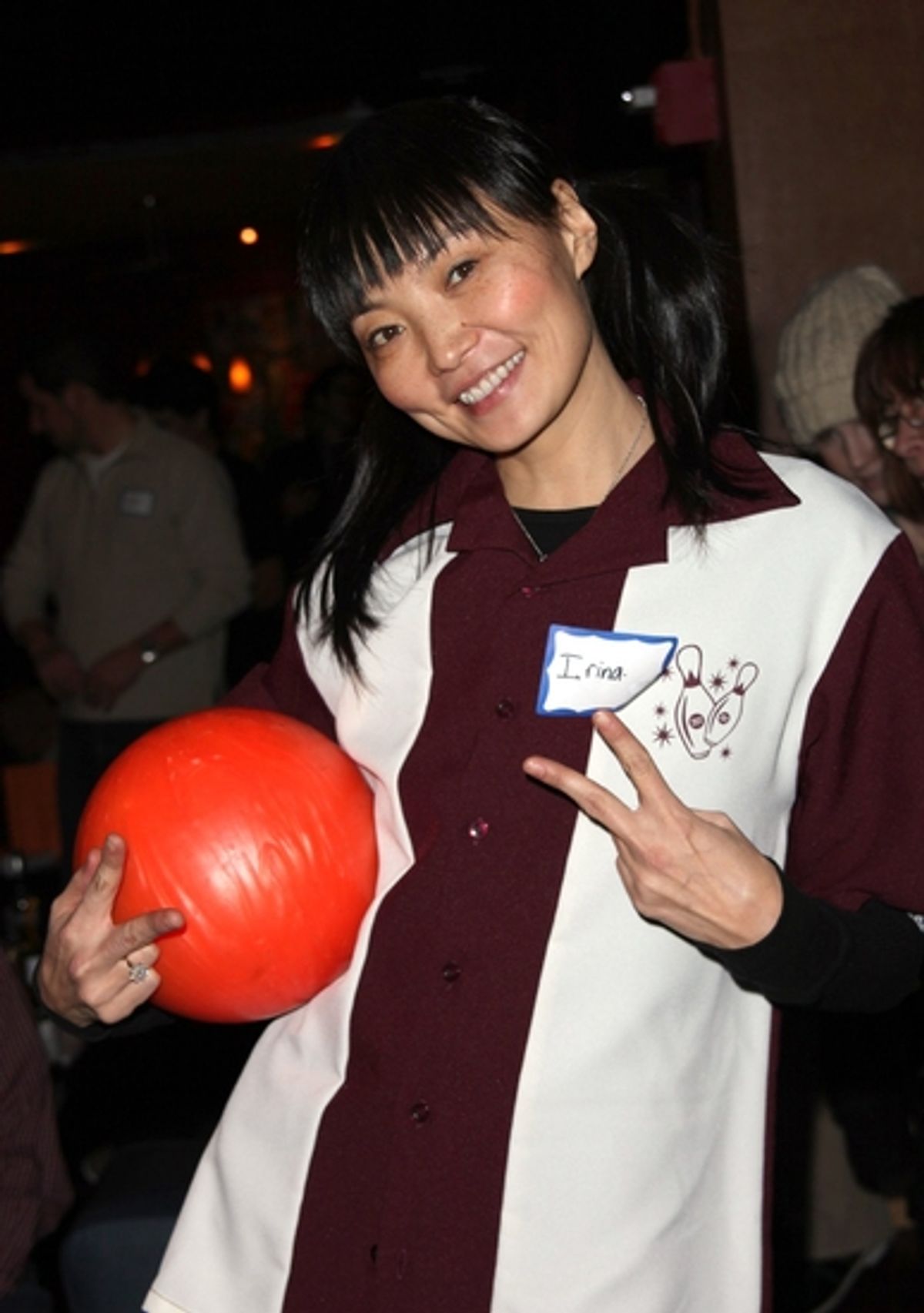 David Rasche at Second Stage Theatre's 2009 All-Star Bowling Classic
