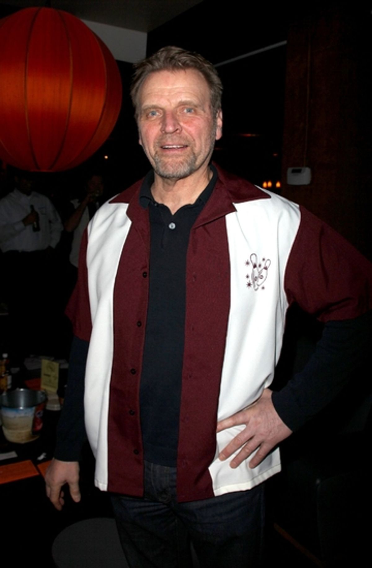 David Rasche at Second Stage Theatre's 2009 All-Star Bowling Classic