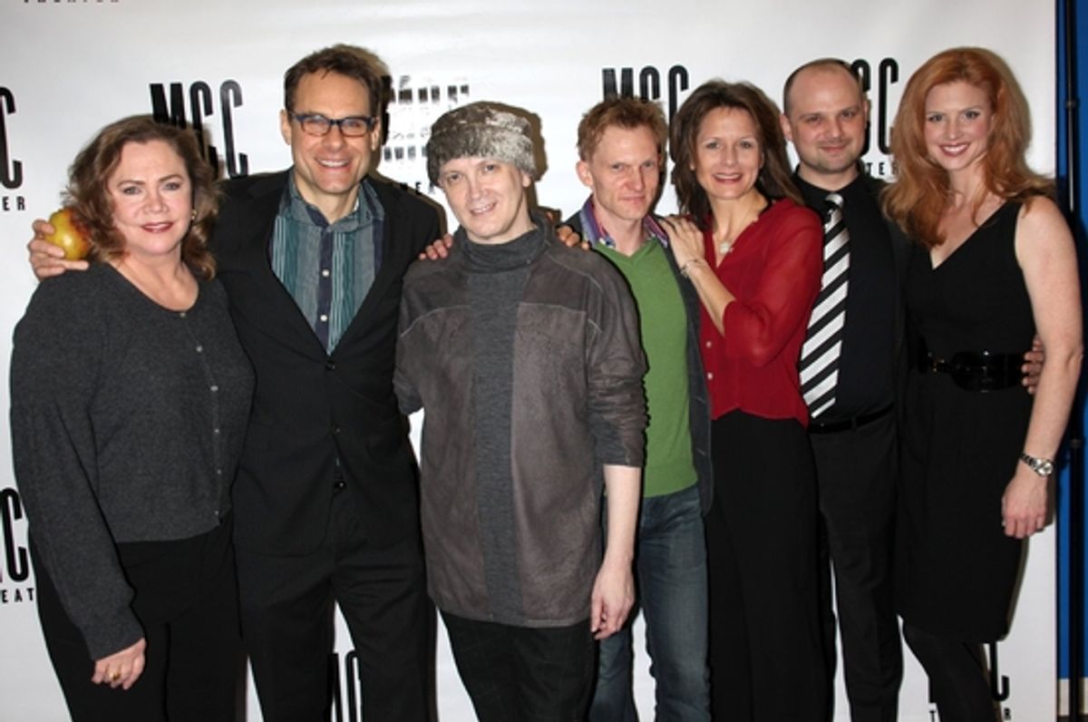 Kathleen Turner, Jonathan Walker, Charles Busch, Scott Parkinson, Jennifer Van Dyck, Carl Andress and Sarah Rafferty

 at 