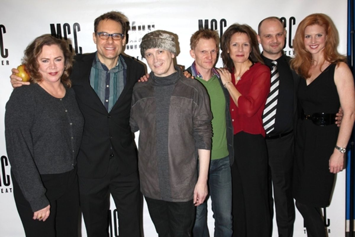 Kathleen Turner, Jonathan Walker, Charles Busch, Scott Parkinson, Jennifer Van Dyck, Carl Andress and Sarah Rafferty

 at 