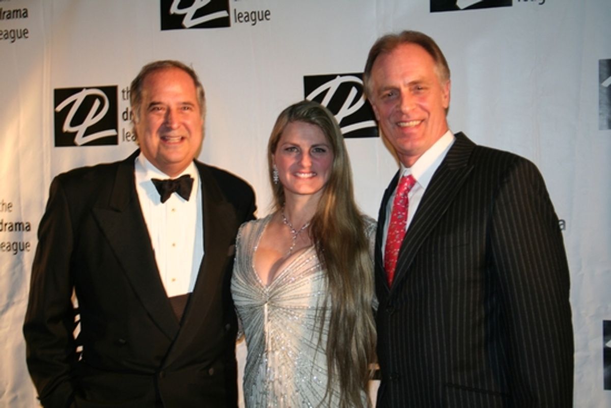 Stewart F. Lane, Bonnie Comley and Keith Carradine (OBC The Will Robers Follies) at 