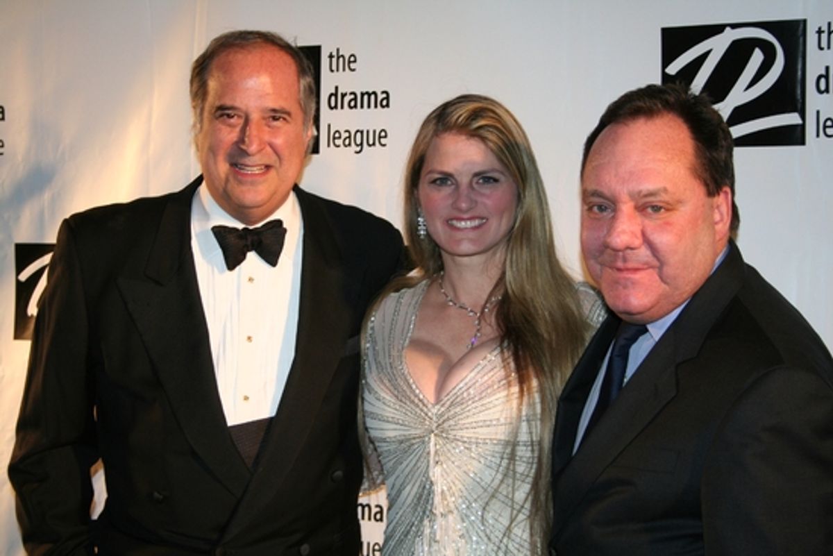 Stewart F. Lane, Bonnie Comley and James L. Nederlander

 at 