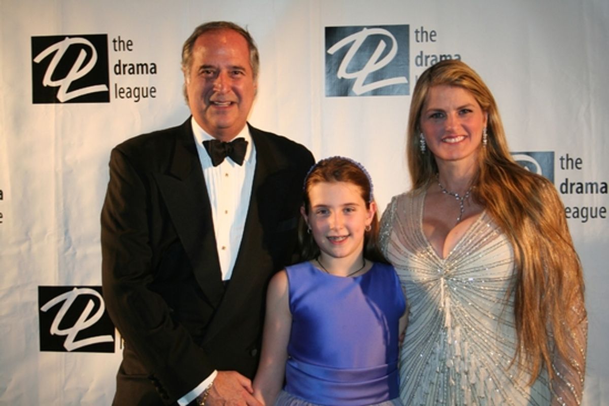 Stewart F. Lane, Leah Lane and Bonnie Comley at 